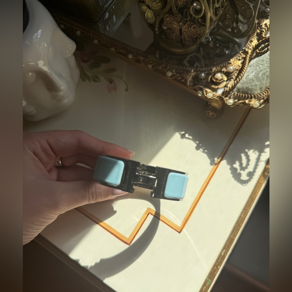 Hermes Wide Click Clack Bracelet - image 2